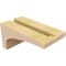 Ekena Millwork 5"W x 10"D x 5"H Wide Rockford Rough Cedar Woodgrain TimberThane Corbel, Primed Tan CORUR05X10X05ROCRCPR - alternate 3